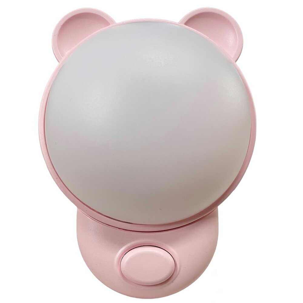 Нічник LED TEDDY 1,2W з кнопкою рожевий Violux ( 310103 )
